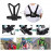 AKE - BSDDP Chest Mount Head Mount Chest Belt Head Strap Mount Action camera mount for GoPro Hero 13 12 11 10 9 Insta360 DJI Osmo Action Camera Accessories without Mobile holder