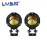 LIU HJG Mercedes Grill Shape D1 Projector Lens With Heavy Duty LED Light White Yellow Metal Body Motorcycle Jeep Outdoor