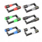 Motorcycle Frame Sliders, Universal Motorcycles Frame Sliders Anti Crash Protector 1Pair Metal Crash Pad Crash Guard Skid Guard