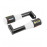 Motorcycle Frame Sliders, Universal Motorcycles Frame Sliders Anti Crash Protector 1Pair Metal Crash Pad Crash Guard Skid Guard