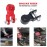 AKE - 2-PCS Motorcycle Rear Shock Height Extension Risers | Aluminum Alloy Suspension Extender for Motorbikes, Scooty & Scooters | Enhanced Ride Height & Stability
