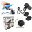 AKE - Universal Motorcycle & Bicycle Phone Holder | Shock-Absorbing Quick Lock Stand for MTB, Scooter & Motorbikes | 360° Rotating Smartphone Mount