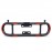 AKE - Premium 16 Gauge ABS Coated Motorcycle Crash Guard / Leg Guard / Safe Guard For Yamaha YBR 125, YBR-G, YBZ, Suzuki GS150, GS150SE, GR150, GD110, Honda Pridor 100 | Universal Bike Leg Protection Heavy Duty Frame Slider