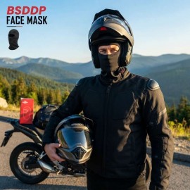 BSDDP Breathable Full Face Helmet Balaclava Inner Mask for Motorcycle Bike Riding & Cycling – Dust, Sun & Wind Protection for Men & Women