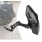 AKE - Universal Adjustable Motorcycle Rear Fender | Carbon Fiber Texture Mudguard with Aluminum Alloy Bracket | Splash Protection for 125cc-600cc Bikes & Scooters
