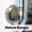 High-Density Aluminum Helmet Wall Mount Hanger | Anti-Rust & Powder Coated Heavy-Duty Rack for Motorcycle Gear, Jackets & Bags