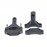 AKE - HJG 2PC Universal Heavy-Duty LED Fog Light Mount Brackets & Crash Bar Clamps for Motorcycles Clamp Brackets Adjustable Spotlight Mount Holder support for Cafe Racers Bikes model J-S05
