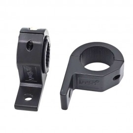 AKE - HJG 2PC Universal Heavy-Duty LED Fog Light Mount Brackets & Crash Bar Clamps for Motorcycles Clamp Brackets Adjustable Spotlight Mount Holder support for Cafe Racers Bikes model J-S06