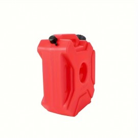 AKE - 5L Portable Jerry Can Fuel Bottle | Lockable Extra Reserve Petrol & Diesel Tank | Heavy-Duty Motorcycle Gasoline Container with Built-in Spout | Touring Fuel Bottle