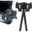 BSDDP 2nd Gen Motorcycle Helmet Chin Mount for Action Cameras – Flexible Strap Clamp Holder for GoPro Hero 12/11/10, Insta360 X3/X4/Ace Pro, DJI Action 4/Osmo Pocket 3