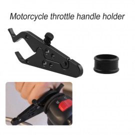 Universal Motorcycle Throttle Lock Cruise Control Assist High-Grade Aluminium Wrist Grip Retainer Touring Cruise Control