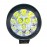 HJG 12-14 Beads External Motorcycle LED Focus Lights - 36W/42W Multi-Function White, Yellow & Flasher Models