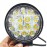 HJG 12-14 Beads External Motorcycle LED Focus Lights - 36W/42W Multi-Function White, Yellow & Flasher Models