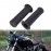 Universal 7/8" Motorcycle Hand Grips - Non-Slip Gel Rubber Handlebar Grips for Cafe Racer, Dirt Bike, Honda, Suzuki, Yamaha