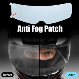 Universal Anti-Fog Patch Visor Film for Helmet / Rainproof High Definition, Long Lasting Anti-Fogging with Wide Visual Field - High Quality