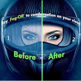 Universal Anti-Fog Patch Visor Film for Helmet / Rainproof High Definition, Long Lasting Anti-Fogging with Wide Visual Field - High Quality