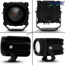 HJG Laser Cannon Fog light | 80W Dual-Colour LED Projector | 500m High Beam (2pc)