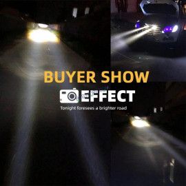 HJG Laser Cannon Fog light | 80W Dual-Colour LED Projector | 500m High Beam (2pc)