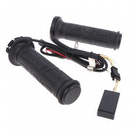 Upgrade Adjustable Motorcycle Handlebar 22mm Electric Heated Handle Heating Grip Touring Heated Grip