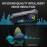 Y10 Motorcycle Helmet Bluetooth Headset - Bluetooth 5.3 Smart Noise Reduction - IPX6 Waterproof HiFi Headphones