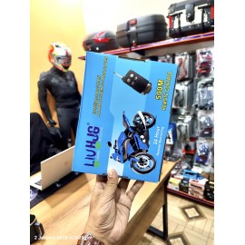 HJG-500M Universal Motorcycle Security Alarm System Remote Immobilizer & Engine Start with Antenna