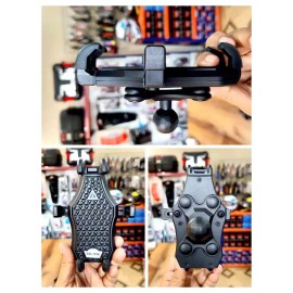 Shockproof Motorcycle Phone Holder - Adjustable Handlebar Mount for 4.7-7 inch Smartphones - Best for Motovlogging CD-996