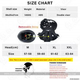 JIEKAI Motorcycle Helmet 902 Feather Blue White Motorcycle Uncovered Helmet Flip up Chin Double Visor Full Face New Model