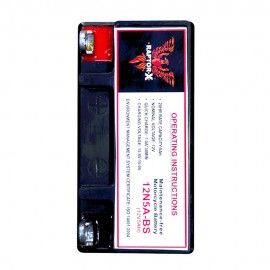 Raptor-X 12N5a-BS Dry Motorcycle Battery - 5Ah 12V for Yamaha YBR, Honda, Suzuki GD110, Self Starter Bikes