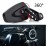 Universal 22mm CNC Aluminum Bar End Mirrors - 360° Adjustable Rearview Side Mirrors for Custom Motorcycle Modification