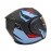 Scorpion Modular Flip-Up Motorcycle Helmet - Dual Visor Matt Finish - Blue Black