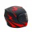 Scorpion Modular Flip-Up Motorcycle Helmet - Dual Visor Matt Finish - Red Black