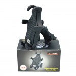 Shockproof Motorcycle Phone Holder - Adjustable Handlebar Mount for 4.7-7 inch Smartphones - Best for Motovlogging CD-996