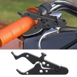 Universal Motorcycle Throttle Lock Cruise Control Assist High-Grade Aluminium Wrist Grip Retainer Touring Cruise Control