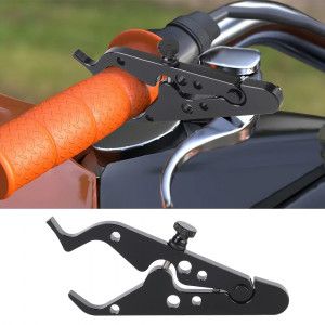 Universal Motorcycle Throttle Lock Cruise Control Assist High-Grade Aluminium Wrist Grip Retainer Touring Cruise Control
