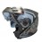Vector VT 260 Modular Flip-Up Helmet - Dual Visor with Reflector - DOT Certified Matt Grey Black