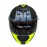 Vector VT 260 Modular Flip-Up Helmet - Dual Visor with Reflector - DOT Certified Matt Black Neon