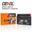 DENEL 6MF6.5L AGM 12V 6.5Ah Motorcycle Battery For Honda Suzuki Yamaha Scooty - High Pure Lead - 6 Months Warranty
