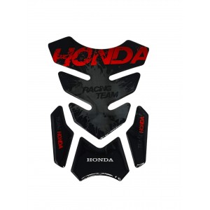 Universal Resin Motorcycle Fuel Tank Pad Protectors Tank pad - Anti-Scratch Gloss Black for Honda, Yamaha, Suzuki & Custom Bikes