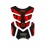 AKE - Suzuki Team Type R 3D Gel Tank Pad Set - Type R Resin Fuel Tank Protector Anti-Scratch Kit for GD110 GS150, GS150SE & GR150