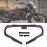 Motorcycle Chinese Crash Guard - 16 Gauge Iron with Plastic Moulded Sliders - Heavy Duty Safety Protection for Suzuki GD110 & Honda CG125 CG150