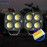 HJG 4x4 CREE LED Foglight Rectangle Mini Rgbw 12v Modular Offroad Led Pods Laser Rgb 3 Inch Led Work Light, Set of 2 HJG Foglight