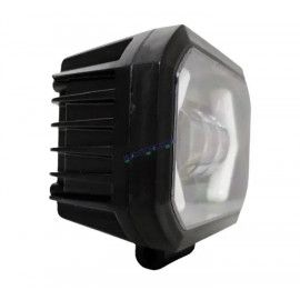 HJG Arrow DRL Square Original Foglight 120W 4 Lens Dual Color White/Yellow LED Foglights (Set of 2)