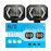HJG Arrow DRL Square Original Foglight 120W 4 Lens Dual Color White/Yellow LED Foglights (Set of 2)