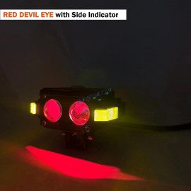 HJG Hazard S60 Fog light 80W | Double 2 Lens Projector Red DRL & Amber Hazard
