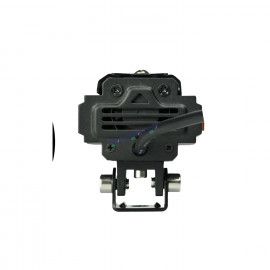 HJG Hazard Series S59 Single Lens Foglight 80W | Red DRL & Amber Hazard Projector