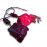 HJG 4X4 Original Red Devil Eye (3 in 1) Fog Light 120W (Red + White + Yellow) 4 LED Laser Spotlight For Bike/Car/Thar/Jeep (Pair) HJG 4x4 Devil Foglight