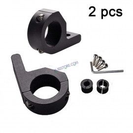 HJG Clamps Leg Guard Mounting Clamps Foglight Leg Guard Clamp Clamps Universal Clamps For Mounting Fog Lights Universal ( Pack Of 1 Set, 2pc)