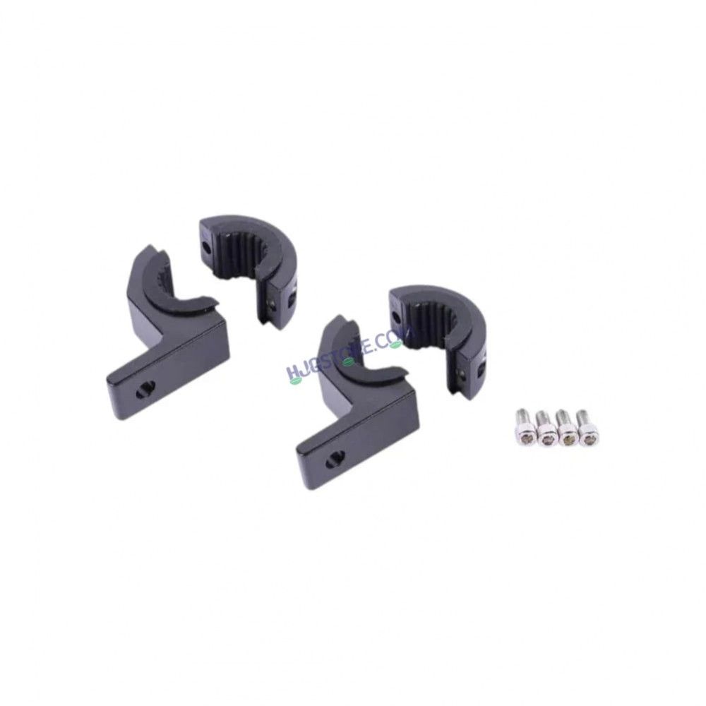 HJG Clamps Leg Guard Mounting Clamps Foglight Leg Guard Clamp Clamps Universal Clamps For Mounting Fog Lights Universal ( Pack Of 1 Set, 2pc)