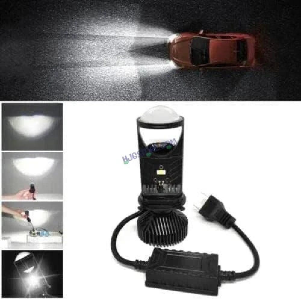 Y6 Led Projector HJG Y6 Projector Lens H4 LED Bulb 50W HJG Y6 Projector Light Lamp H4 ...