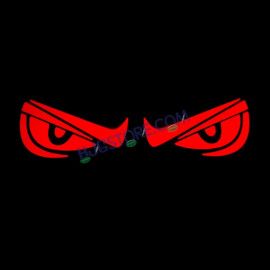 HJG Devil Eye Shadow Light License Plate Ground Projector Shadow Devil Eyes Red/Blue/White/Purple Universal for Two Wheelers/Cars/SUV Ground Devil Eyes Light Projection Universal For All Bikes and Cars LIU HJG License Plate Devil Eye Shadow Projector